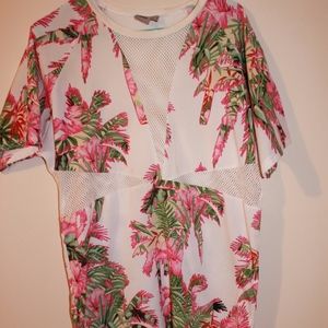 ASOS | mesh floral dress